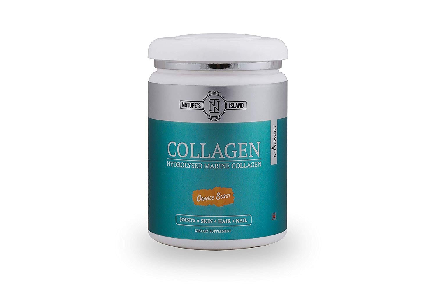 Frasco de colageno marino hidrolizado - suplemento natural
